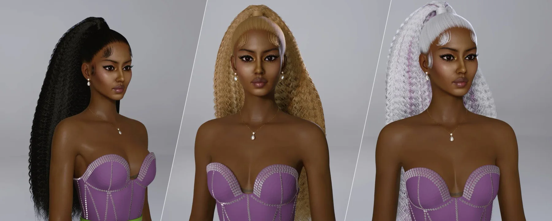 Akay_Ife_ponytail — Akay_Ife_ponytail screenshots 1–3