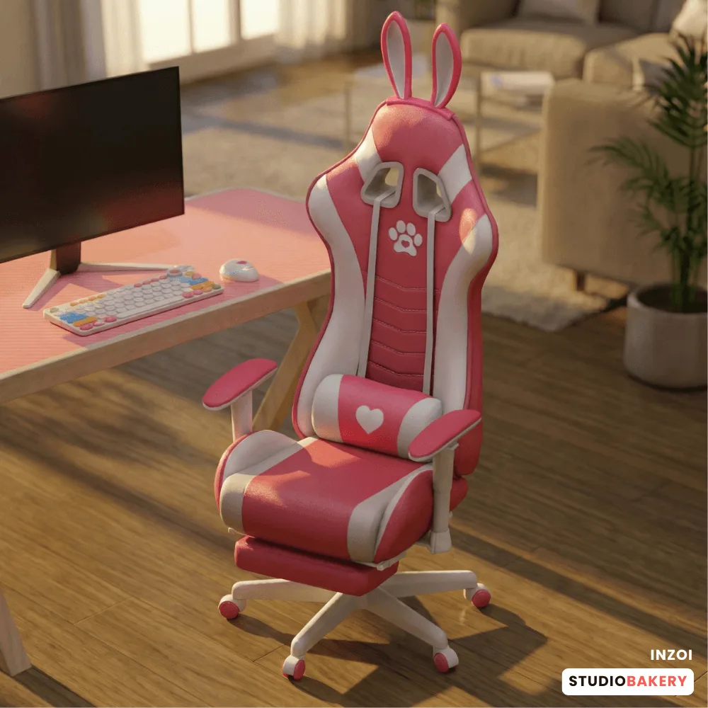 StudioBakery Gamer Girl Computer Chair screenshot 1