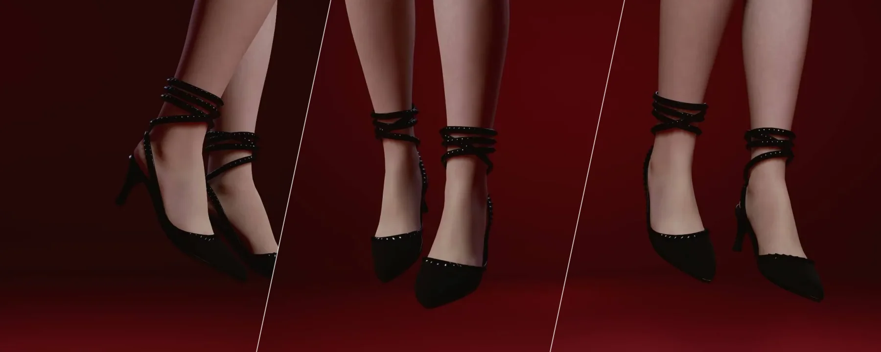 👠  Studded Spiral Ankle Heels ✨ — 👠  Studded Spiral Ankle Heels ✨ screenshots 1–3