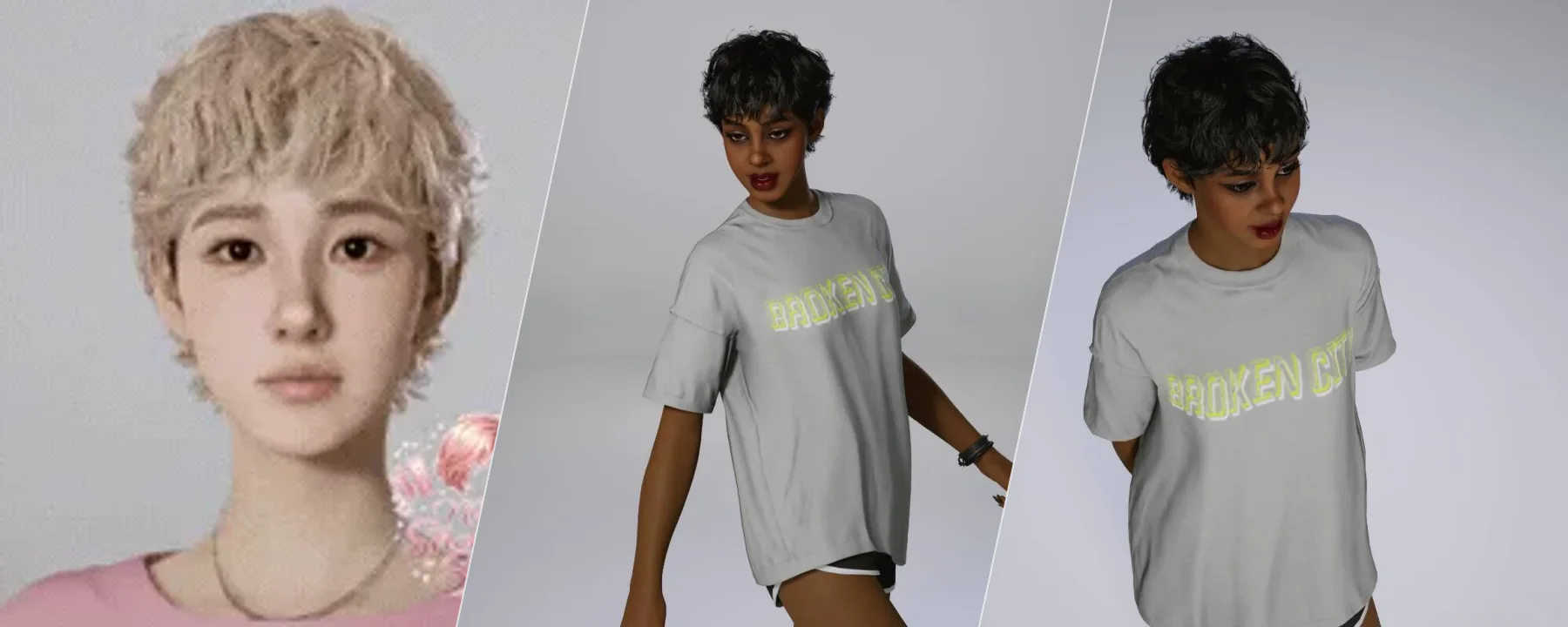Niven Hair "Short and Sweet" 03 - Isaac for her — Niven Hair "Short and Sweet" 03 - Isaac for her screenshots 1–3
