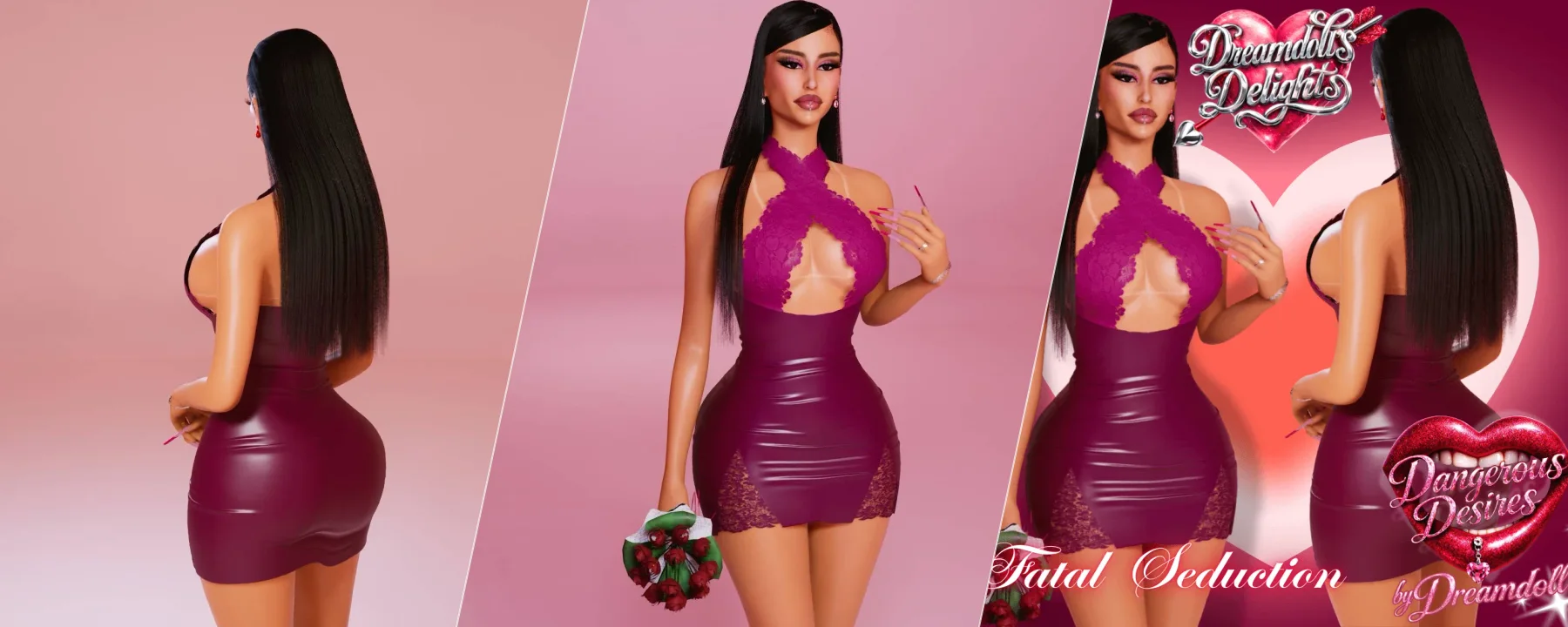 Fatal Seduction Dress | Dangerous Desires — Fatal Seduction Dress | Dangerous Desires screenshots 1–3