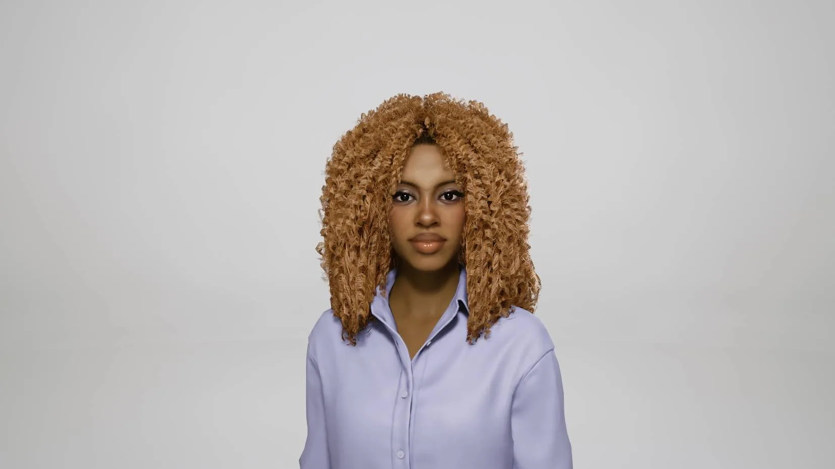 Niven Hair 53 - HVK Hair (Females) screenshot 1