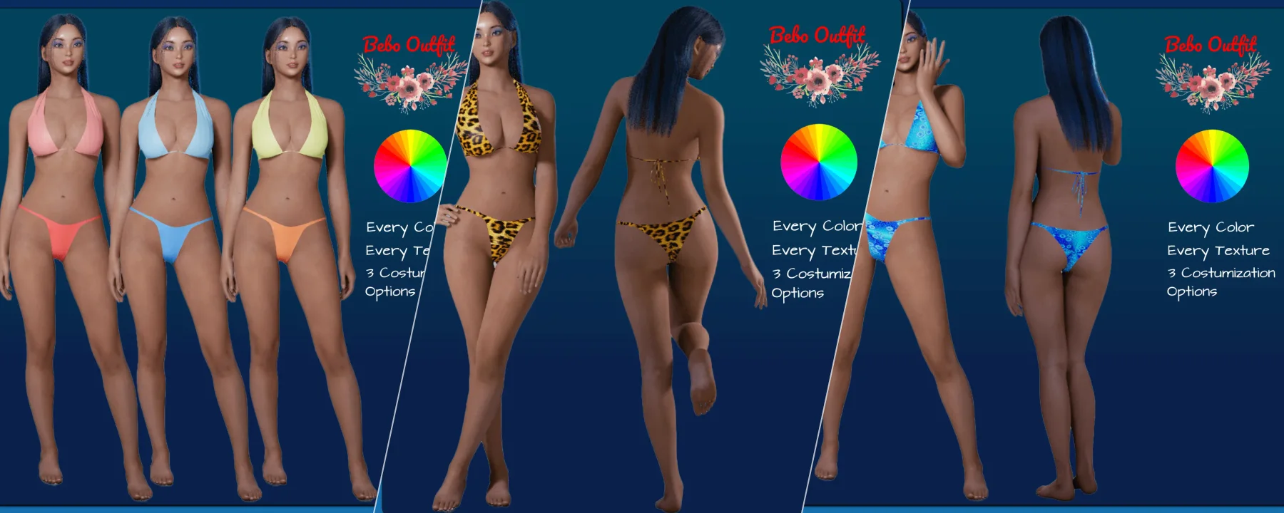 swimsuit C3 — swimsuit C3 screenshots 1–3