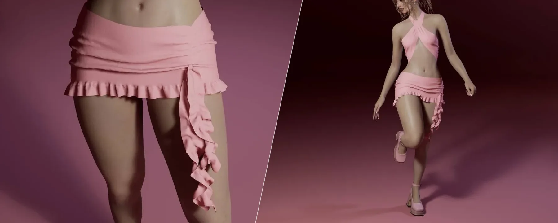 Mini Frill Skirt — Mini Frill Skirt screenshots 1–2