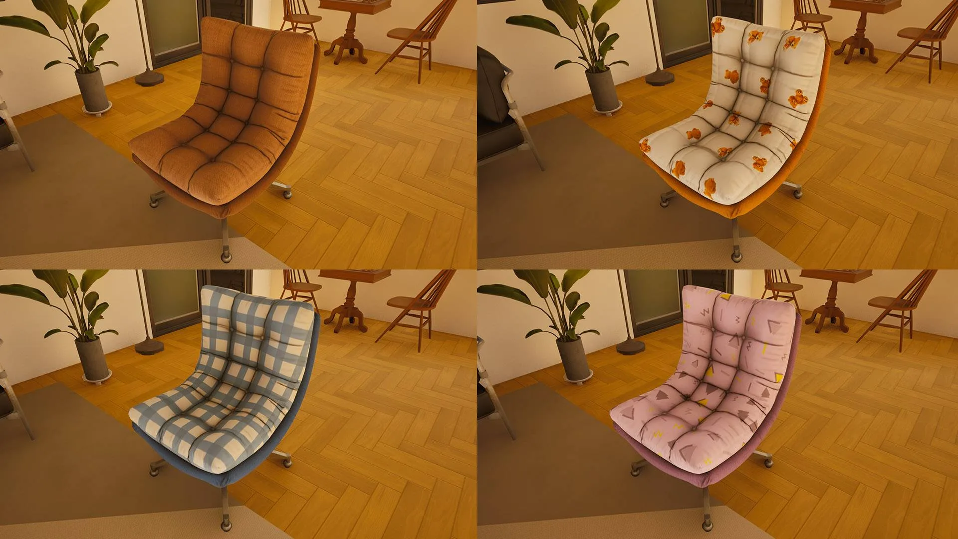 NCTN Swivel Lounge Chair screenshot 1