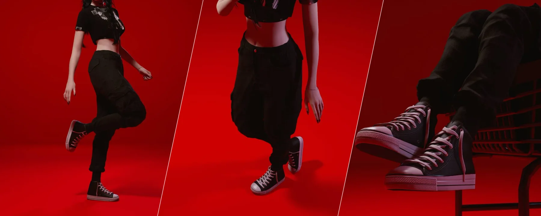 Women's High Top Sneakers. — Women's High Top Sneakers. screenshots 1–3