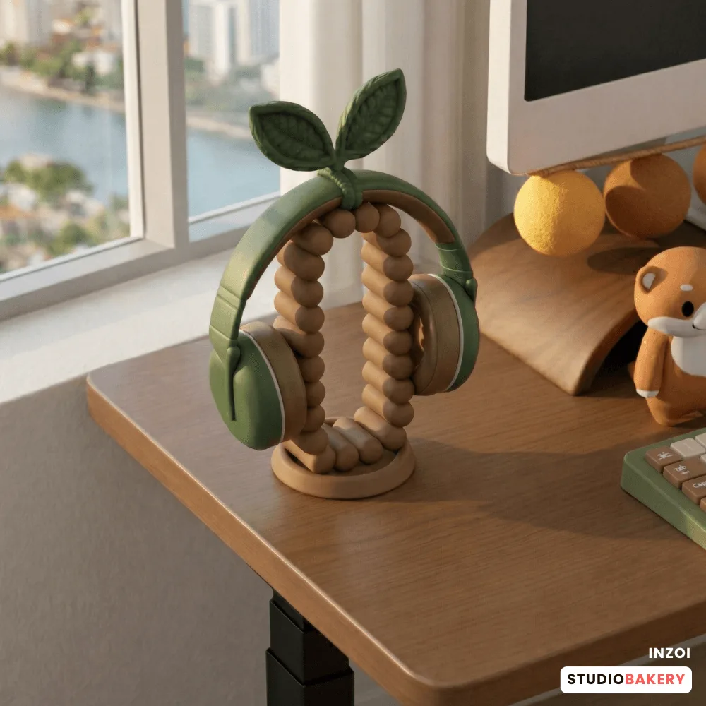 StudioBakery Cozy Station Leaf Headset Stand screenshot 1