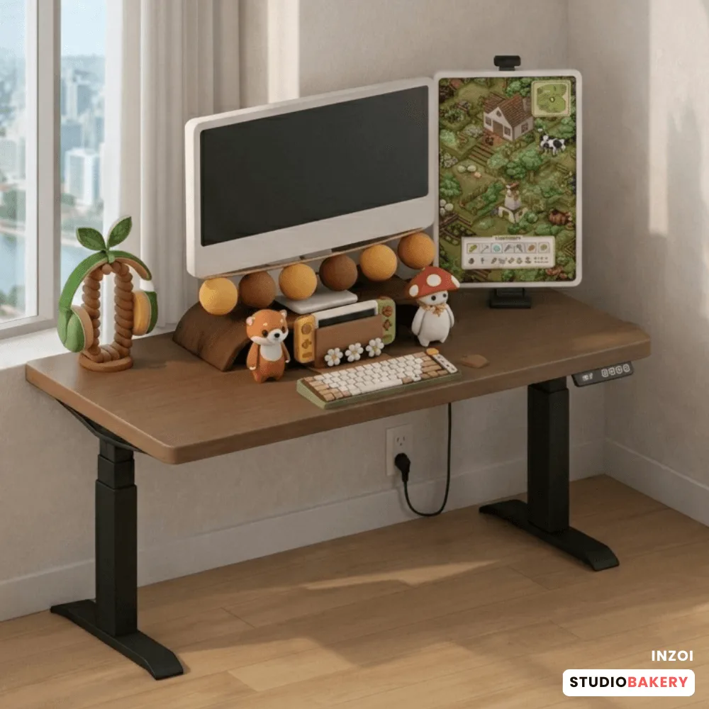 StudioBakery Cozy Station Computer Desk screenshot 1