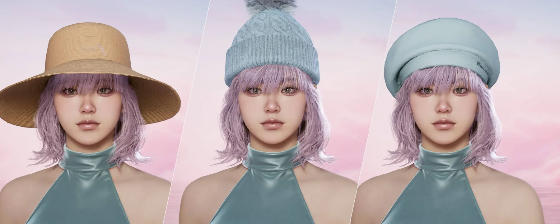 Hair_03_Pearl — Hair_03_Pearl screenshots 1–3