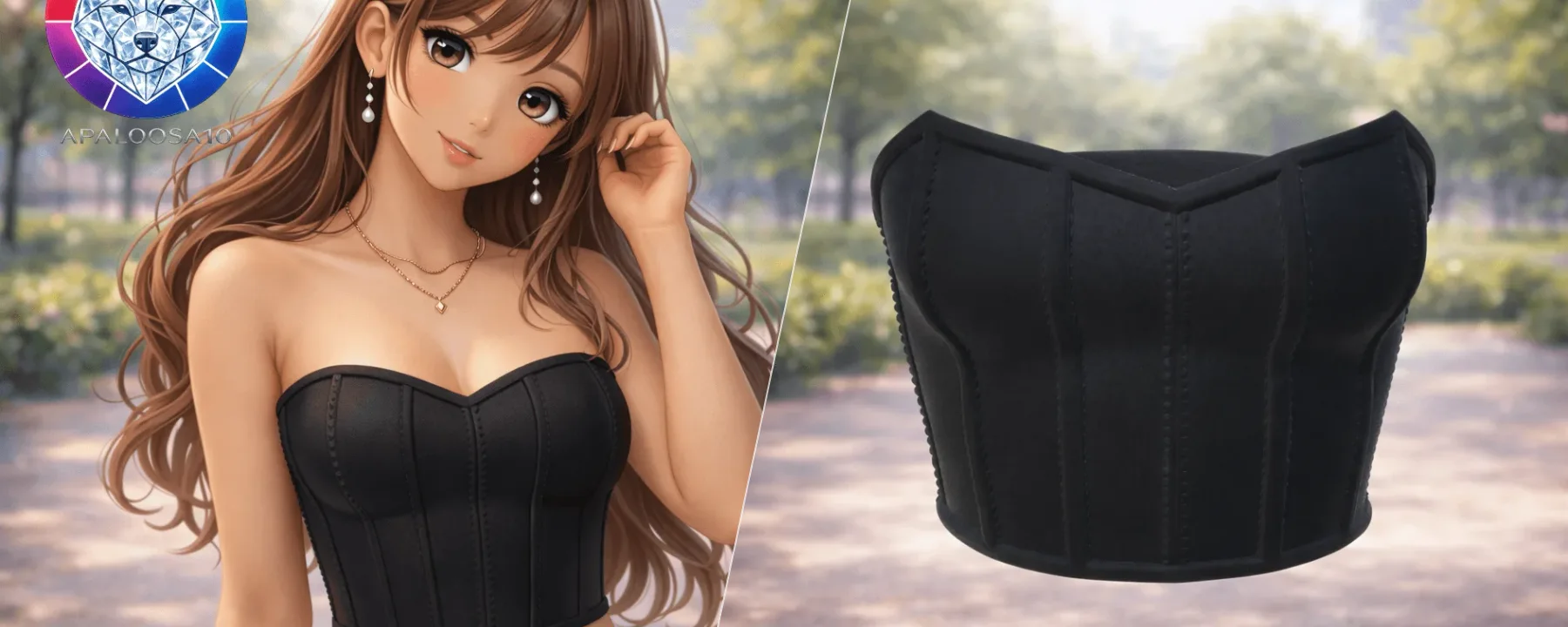🖤 Black Structured Corset  — 🖤 Black Structured Corset  screenshots 1–2