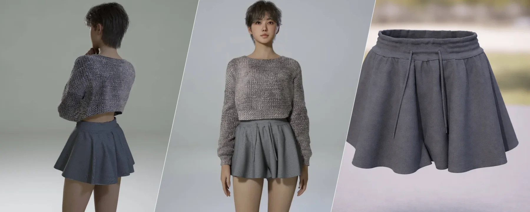 Comfy Flared Shorts. 🧵 — Comfy Flared Shorts. 🧵 screenshots 1–3