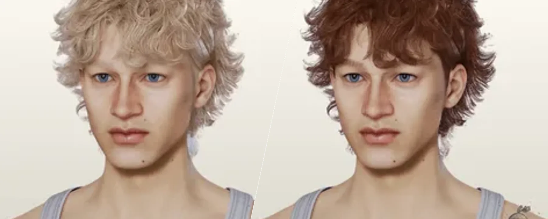 Niven Hair 70 - Illya Hair (Males) — Niven Hair 70 - Illya Hair (Males) screenshots 1–2