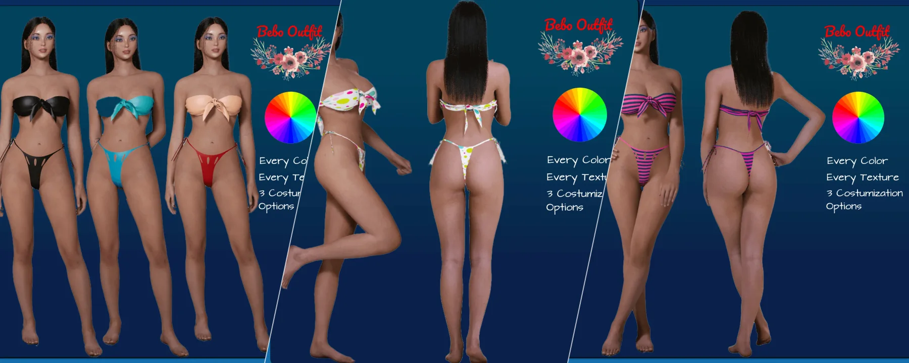 Swimsuit C7 — Swimsuit C7 screenshots 1–3