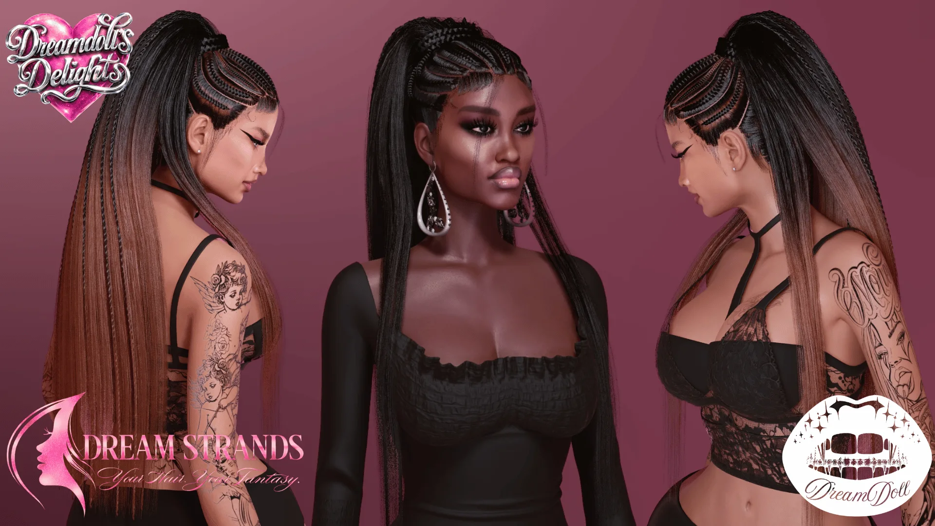 Braided Doll | Hairstyle screenshot 1