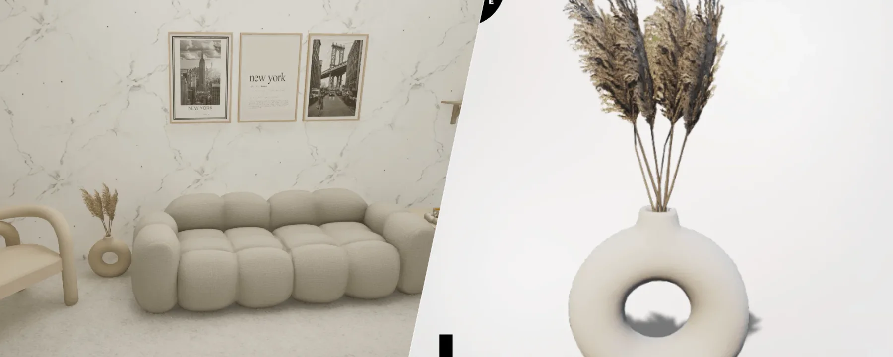 Pampas in vase L — Pampas in vase L screenshots 1–2