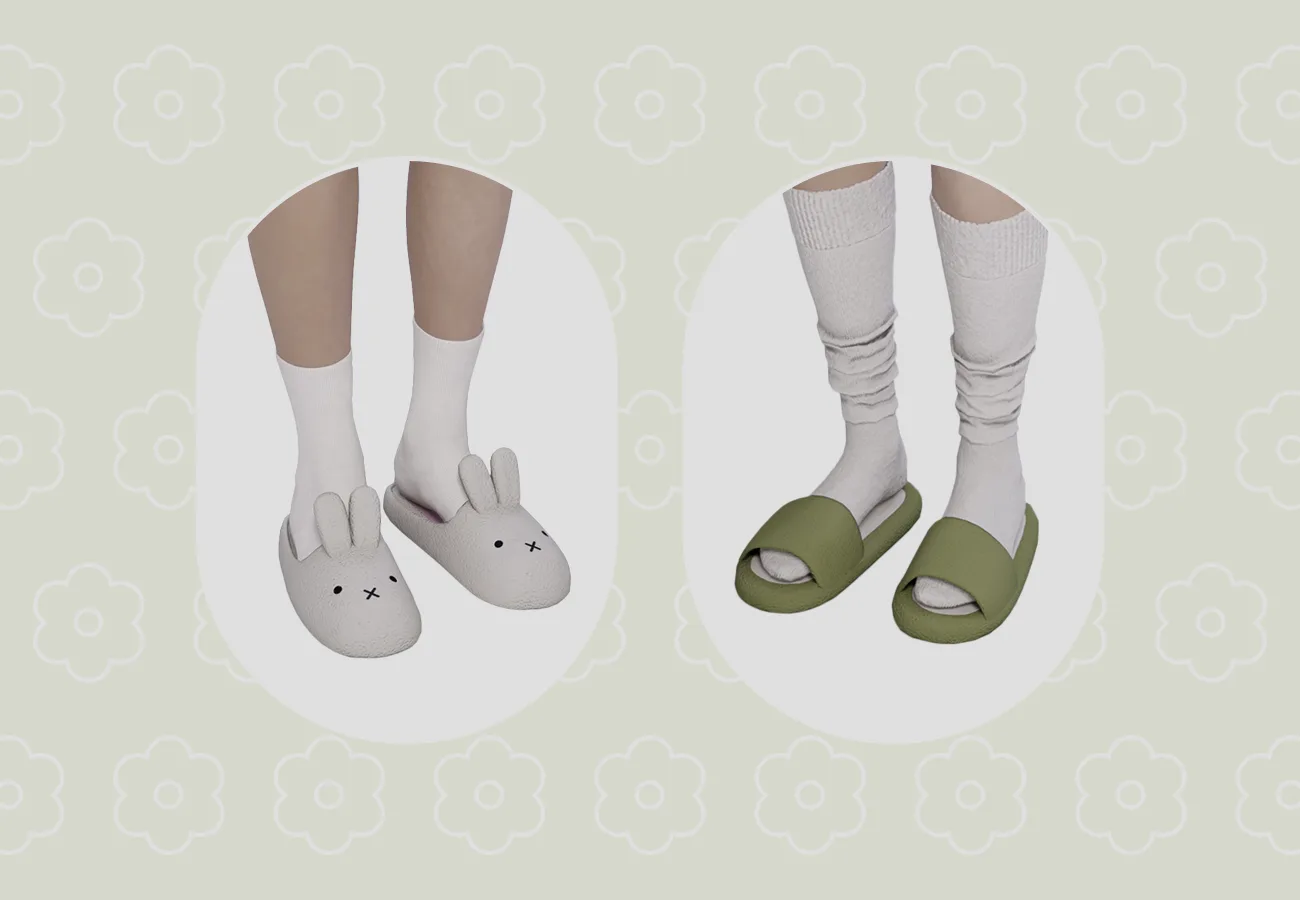 Lazy Sunday Slippers Set screenshot 1