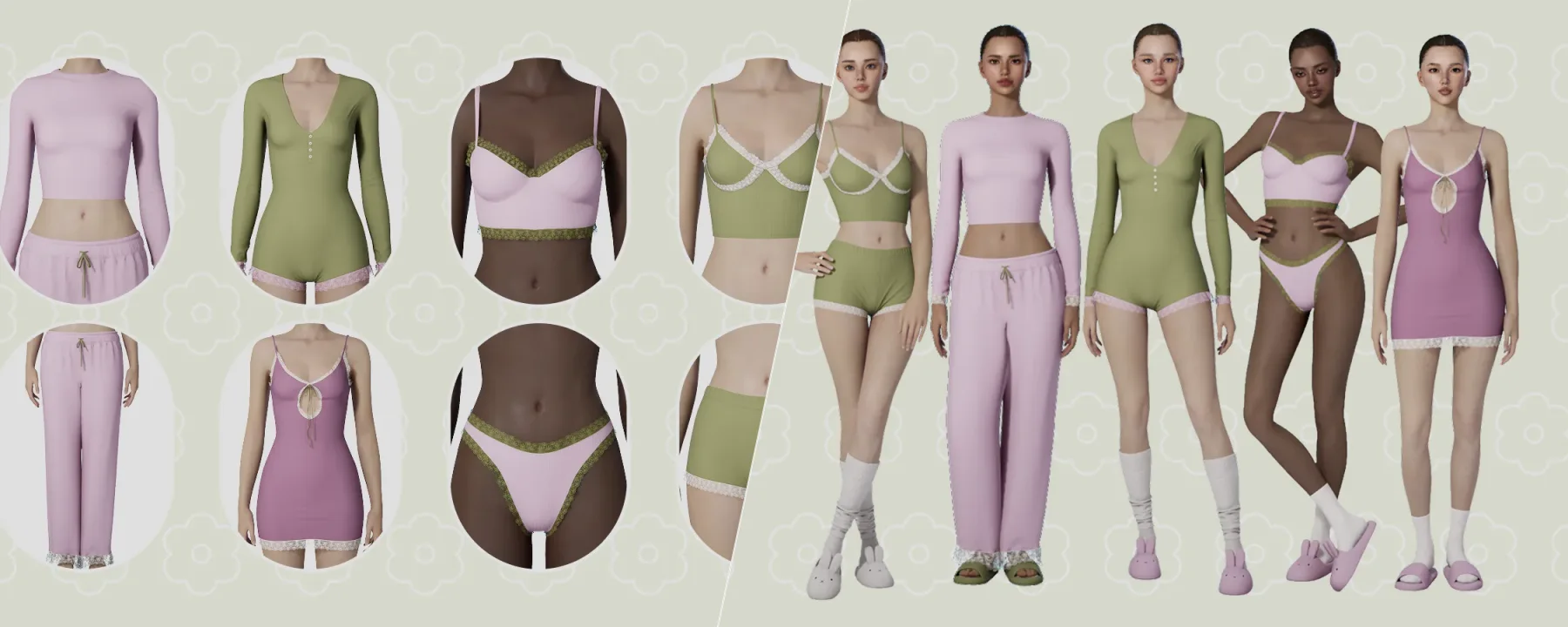 Lazy Sunday Homewear Set — Lazy Sunday Homewear Set screenshots 1–2