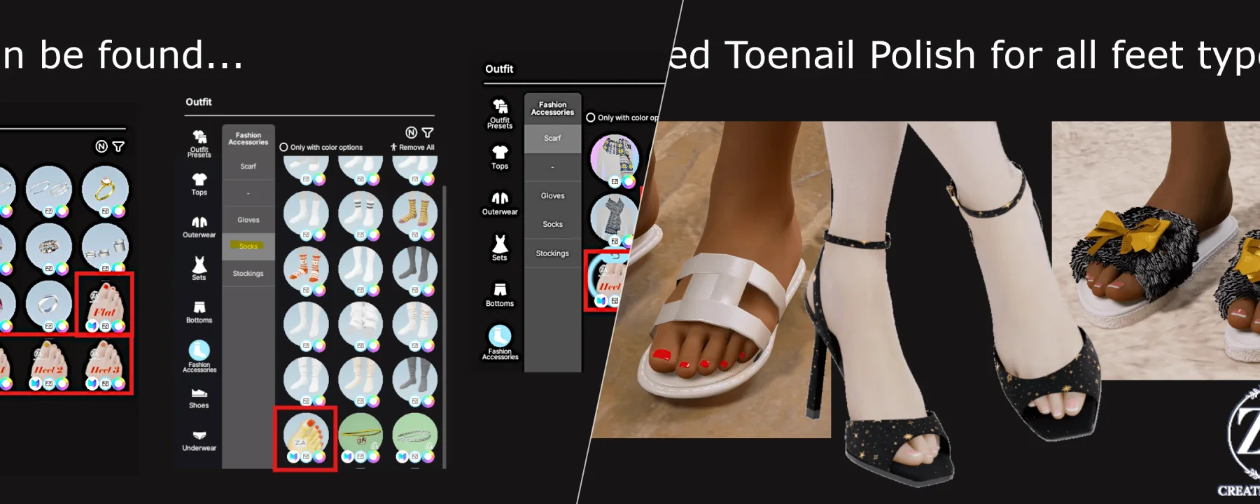 Toenail Polish for all shoe types — Toenail Polish for all shoe types screenshots 1–2