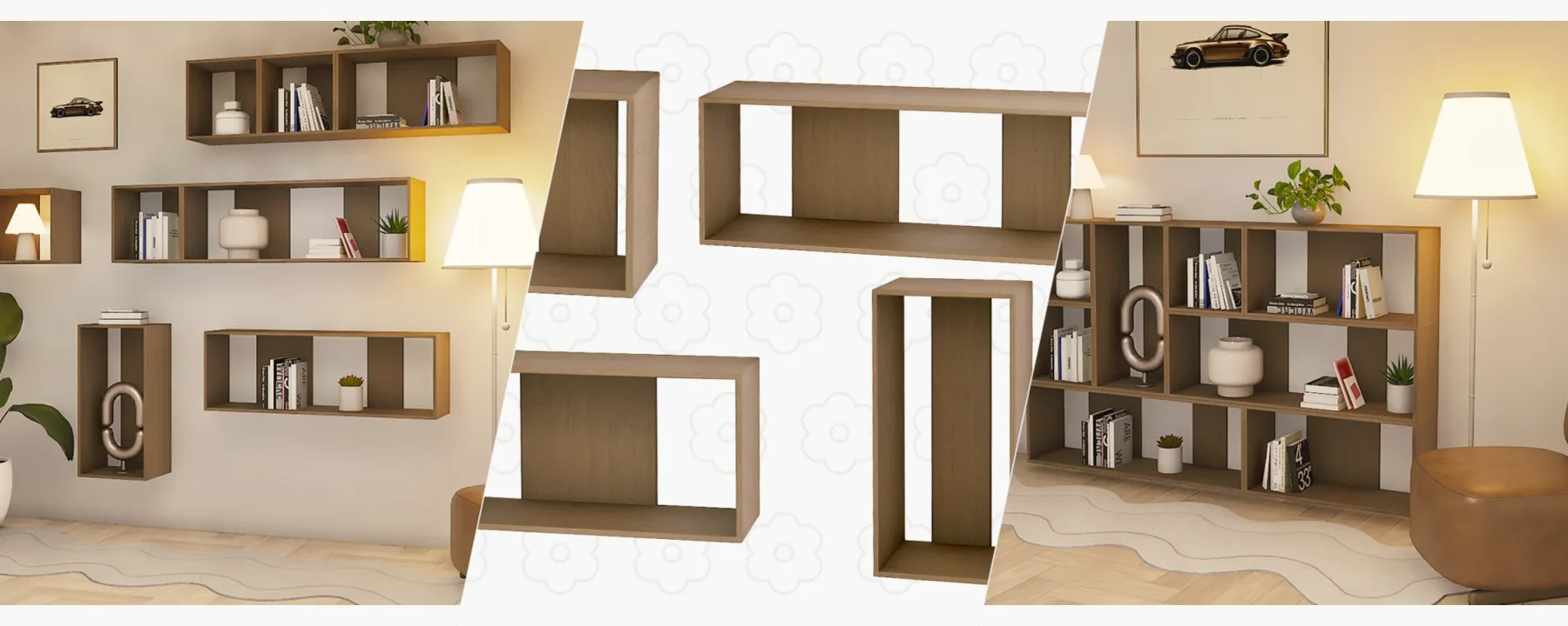 Titto Modular Wall Shelfs — Titto Modular Wall Shelfs screenshots 1–3