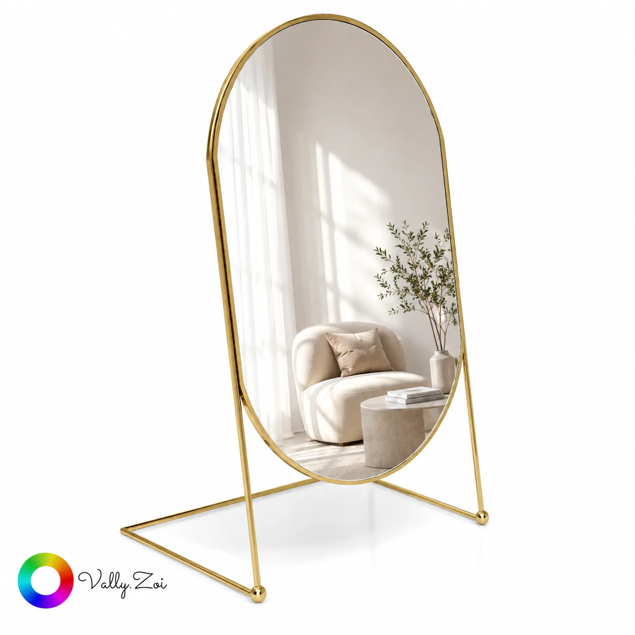 Solenne Arch Vanity Mirror [VZ] — img