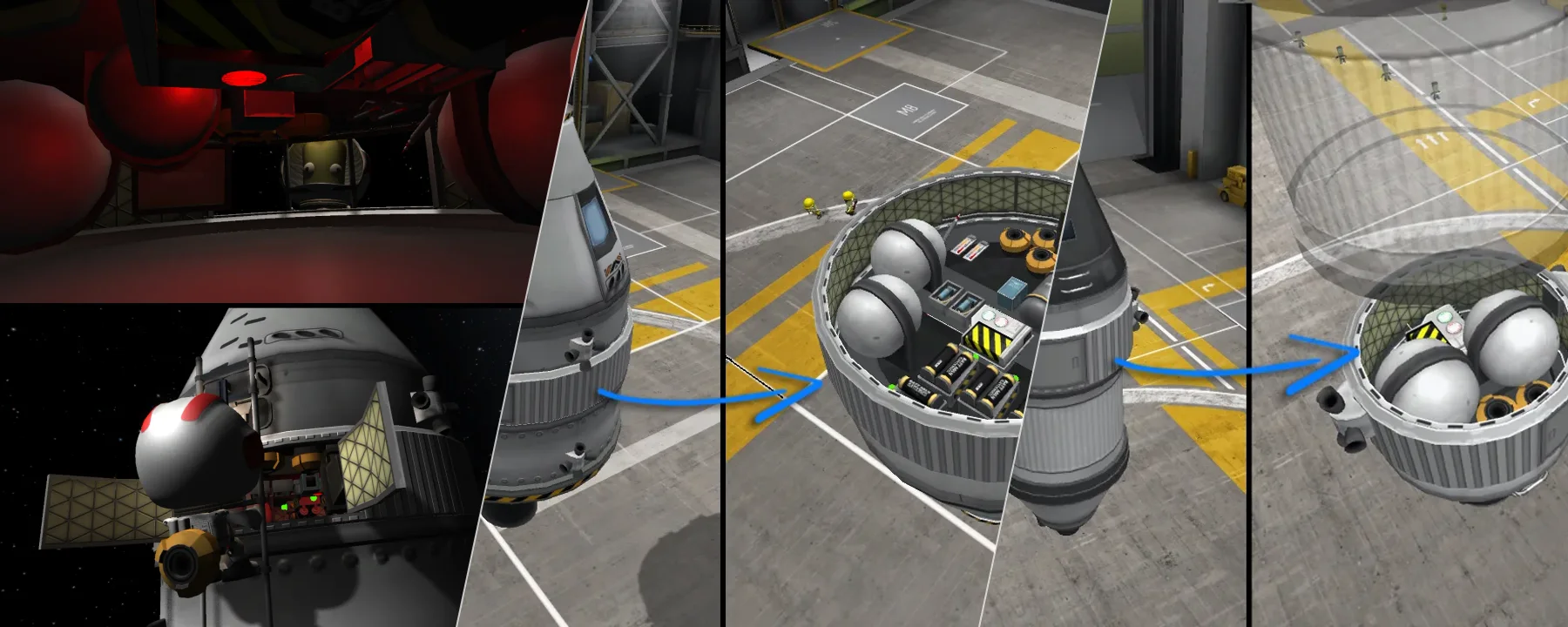(6S) Service Compartment Tubes (SCT) — (6S) Service Compartment Tubes (SCT) screenshots 1–3