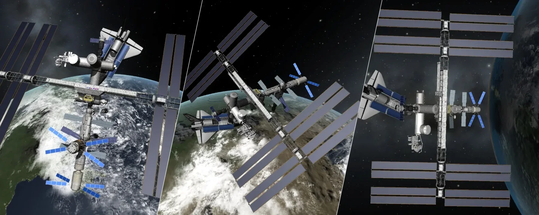 International Space Station — International Space Station screenshots 1–3