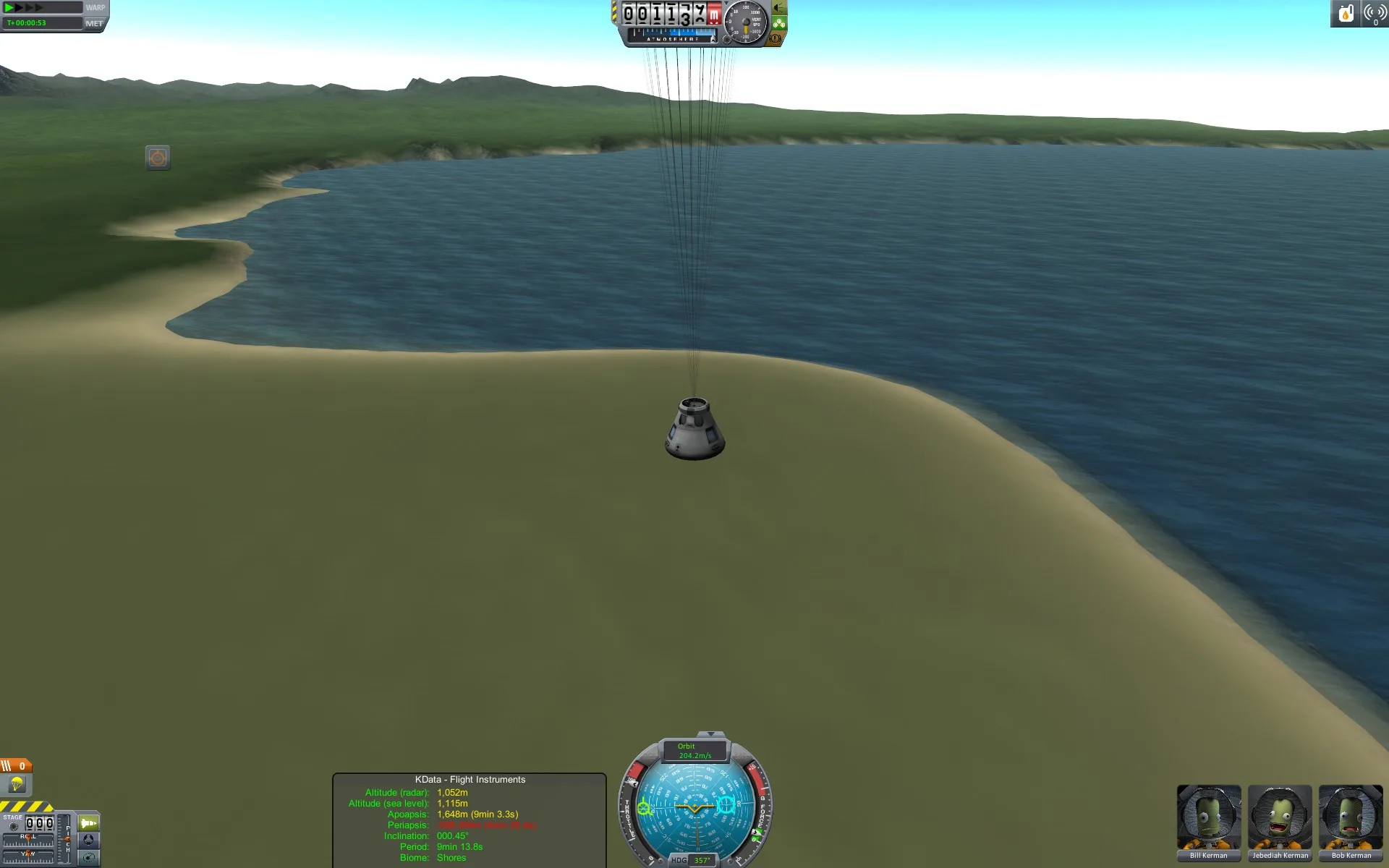 kdata — KData Landing at KSC