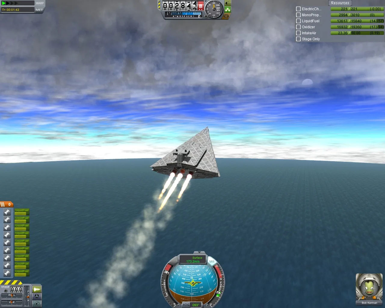 KSP Imperial Star Destroyer — To the sky!