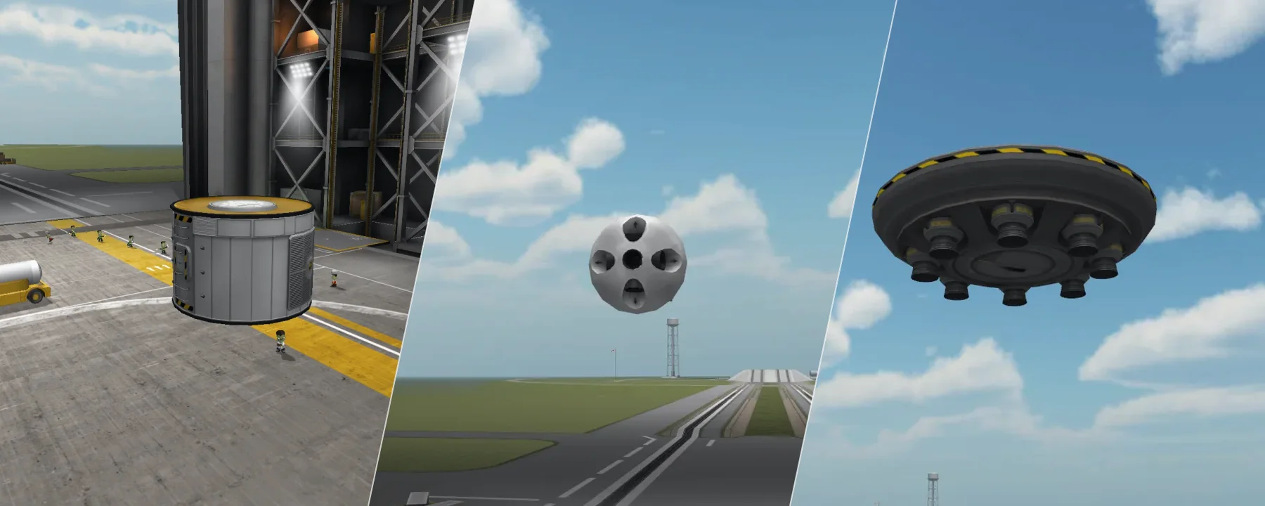 Near Future Spacecraft Parts — Near Future Spacecraft Parts screenshots 1–3