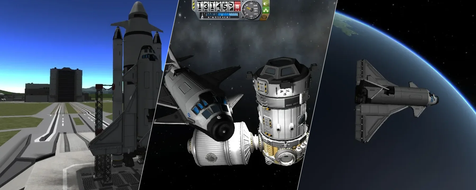 KI Space Shuttle (stock) — KI Space Shuttle (stock) screenshots 1–3