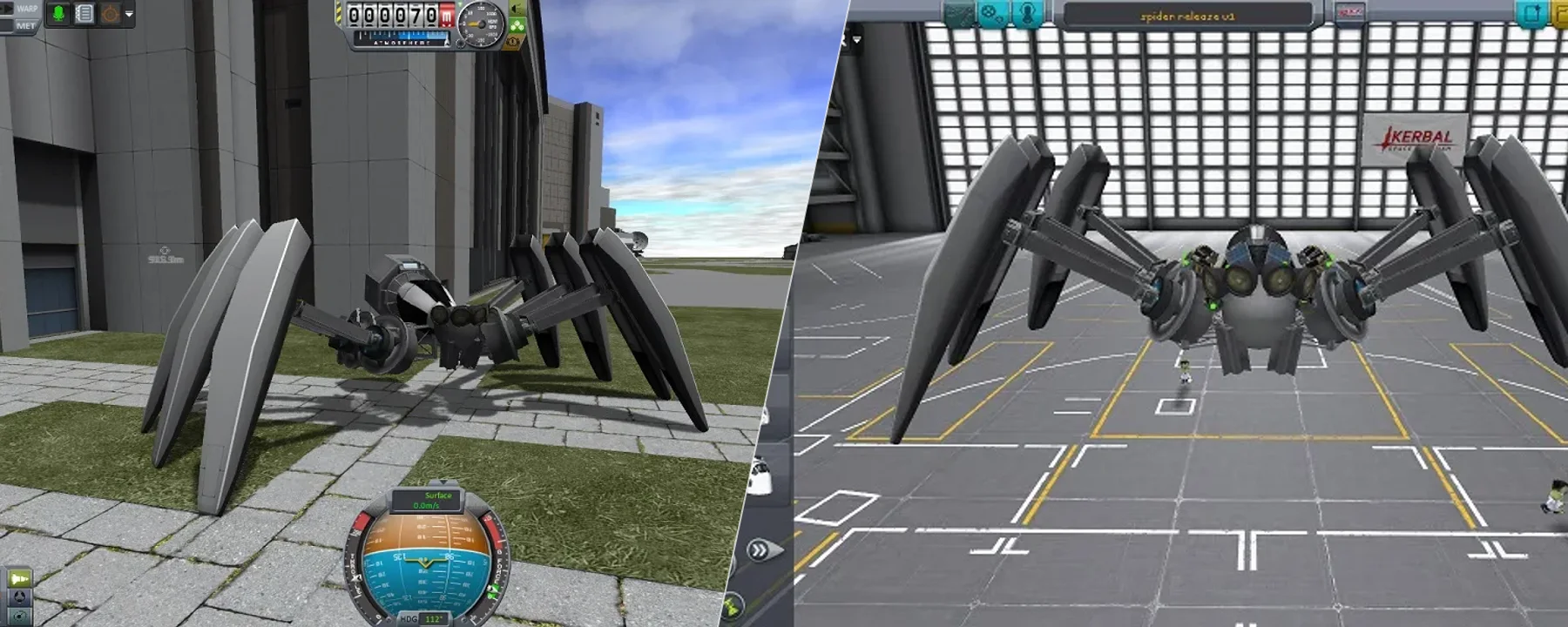 Walking Spider Mech — Walking Spider Mech screenshots 1–2
