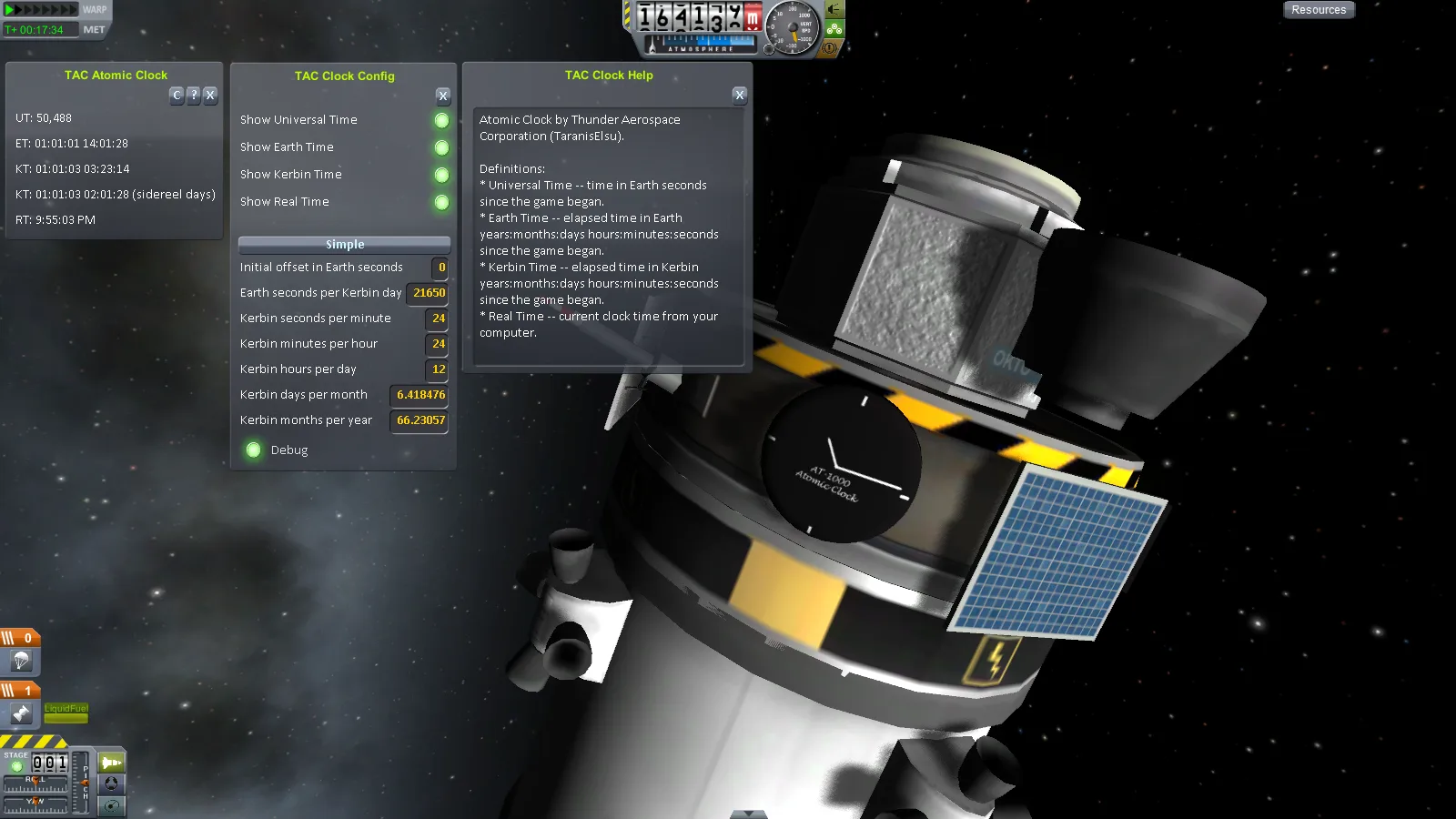 TAC Atomic Clock — In Game