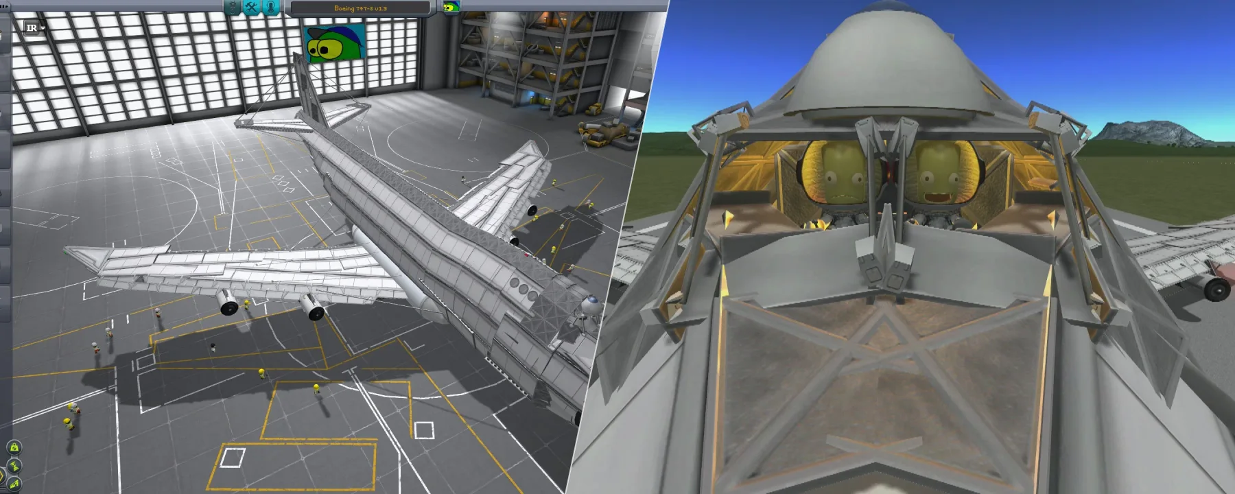 Boeing 747-8 V1.5 — Boeing 747-8 V1.5 screenshots 1–2