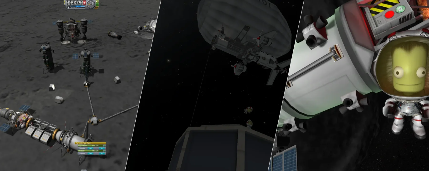 Kerbal Attachment System (KAS) — Kerbal Attachment System (KAS) screenshots 1–3