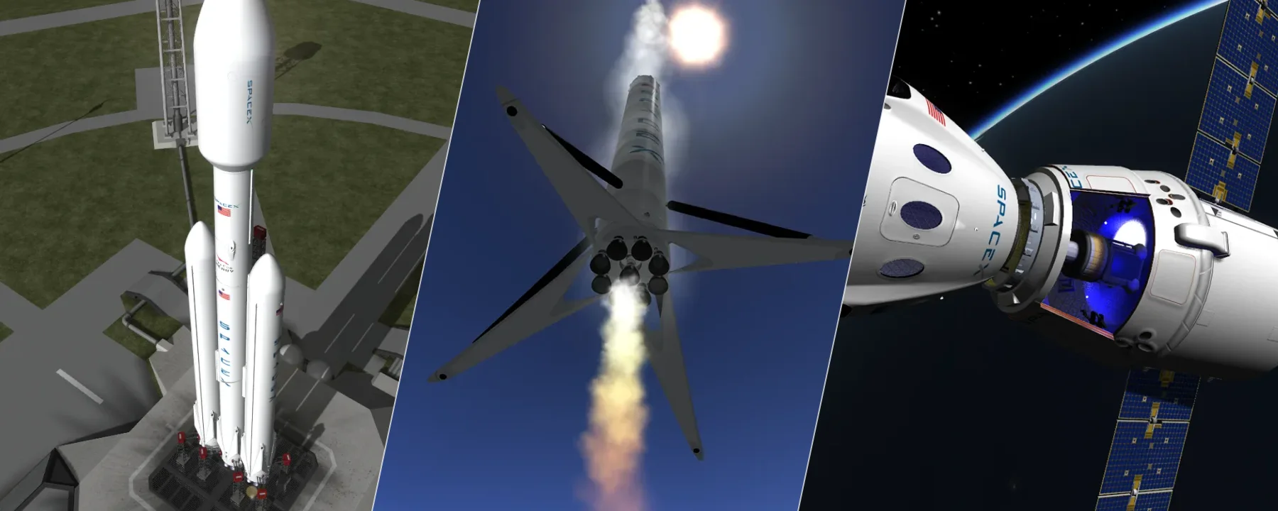 SpaceX Launch Pack (LLP) by LazarusLuan — SpaceX Launch Pack (LLP) by LazarusLuan screenshots 1–3