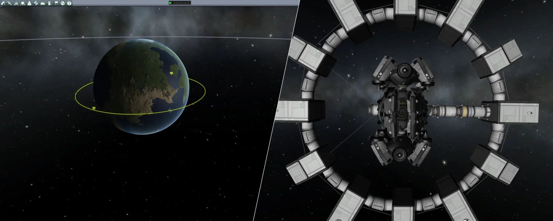 Interstellar's "Endurance" — Interstellar's "Endurance" screenshots 1–2