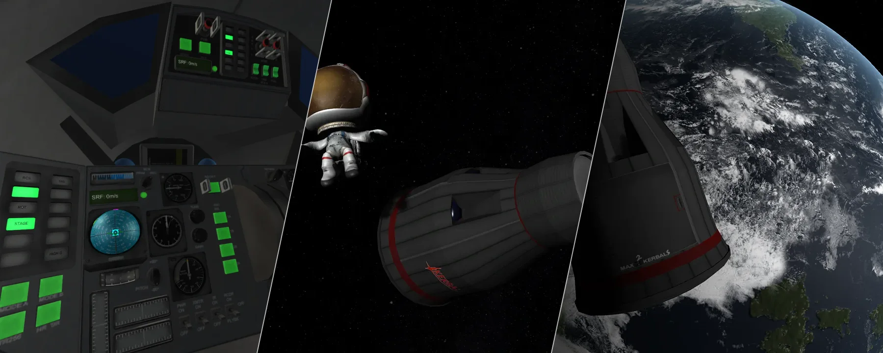 K2 Command Pod — K2 Command Pod screenshots 1–3
