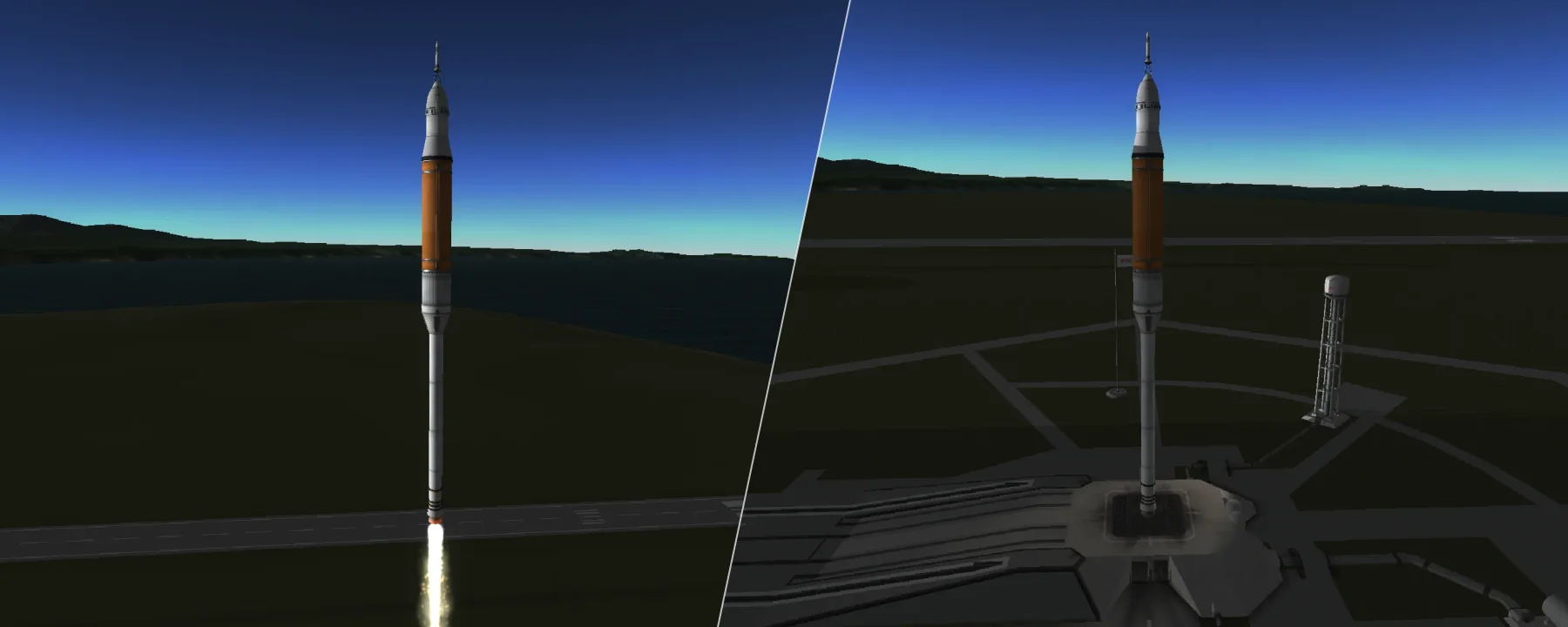 SLS - Space Launch System (0.5.5) for KSP 0.90 — SLS - Space Launch System (0.5.5) for KSP 0.90 screenshots 1–2
