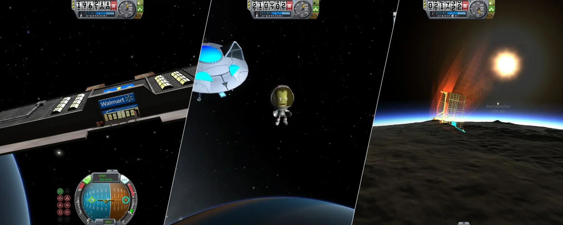 Spaceliner — Spaceliner screenshots 1–3