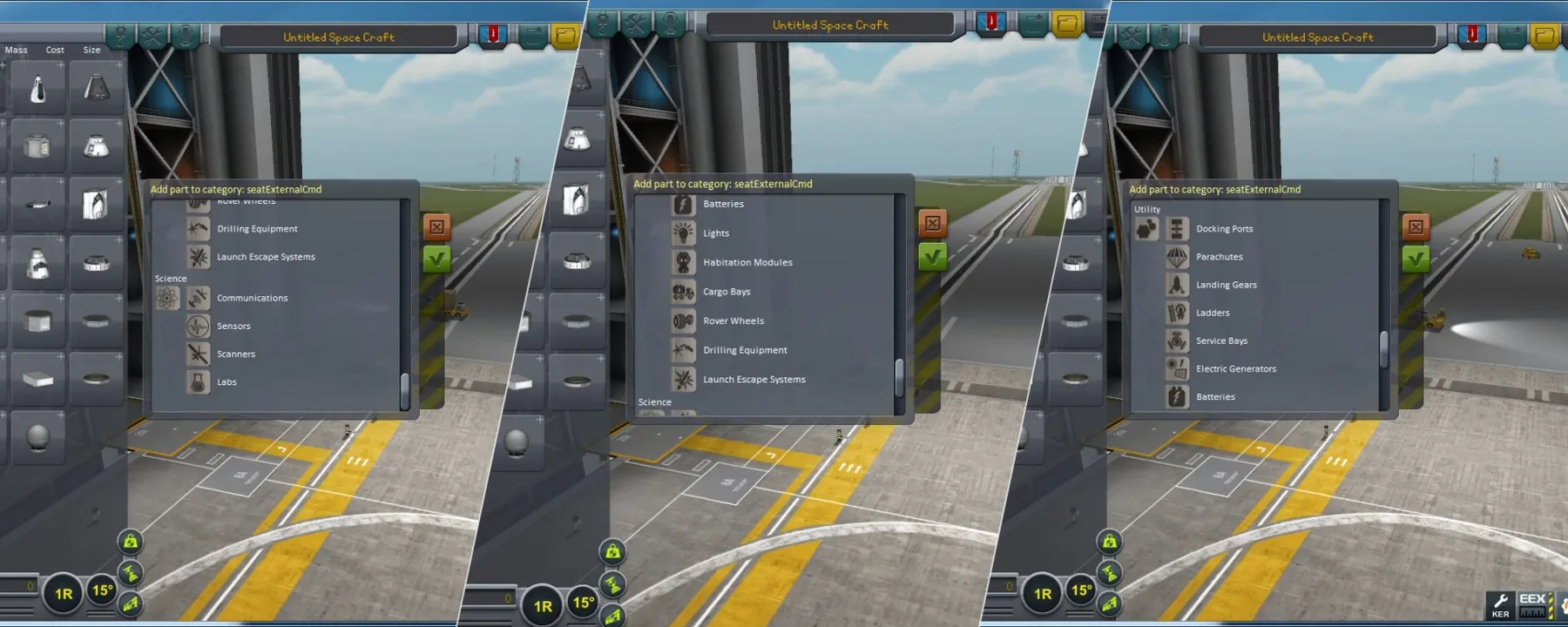 Advanced Parts Categories — Advanced Parts Categories screenshots 1–3