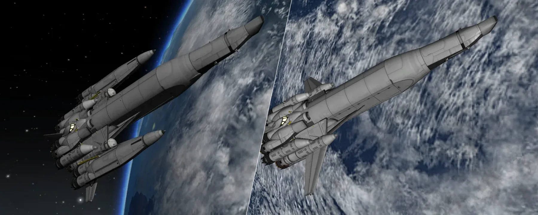 Sabretooth Class Missile Cruiser (SSTO) (Stock) — Sabretooth Class Missile Cruiser (SSTO) (Stock) screenshots 1–2