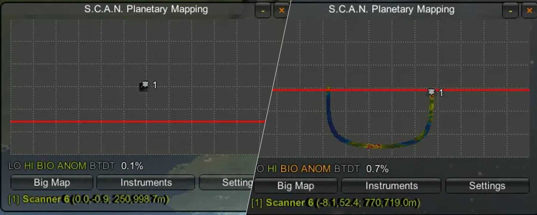 SCANsat — SCANsat screenshots 1–2