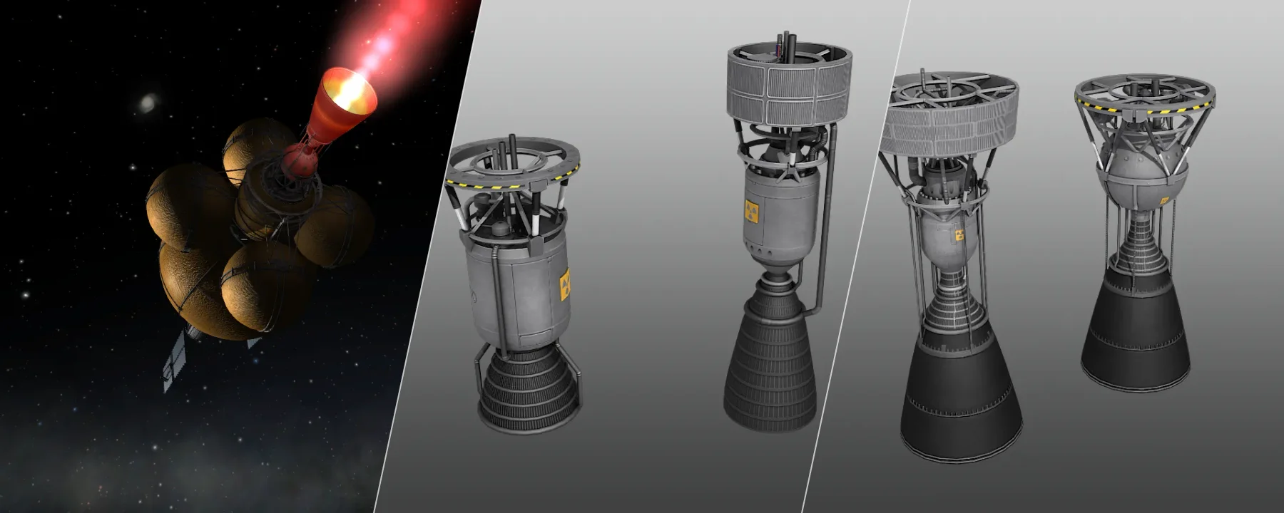 Kerbal Atomics — Kerbal Atomics screenshots 1–3