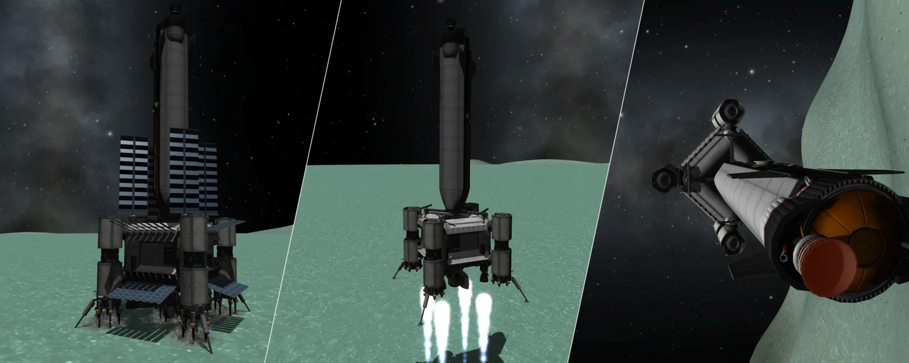 Kerbal Mobile Refinery — Kerbal Mobile Refinery screenshots 1–3