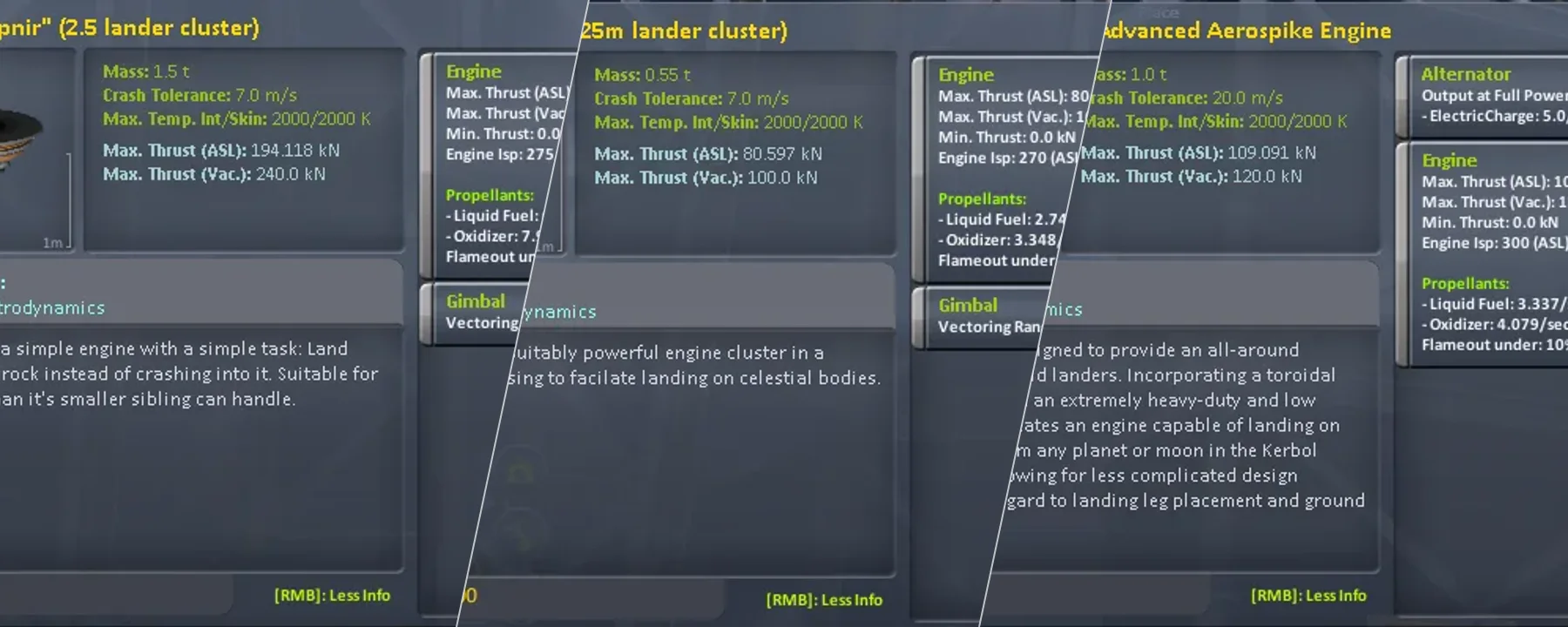 VX Series II — VX Series II screenshots 1–3