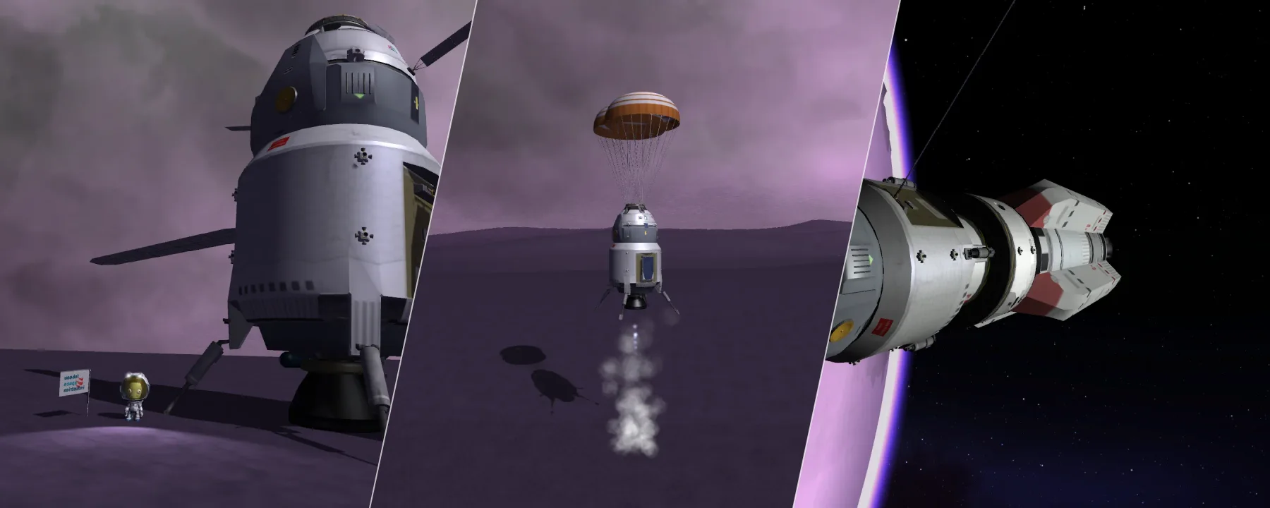- Rocket Factory  - — - Rocket Factory  - screenshots 1–3