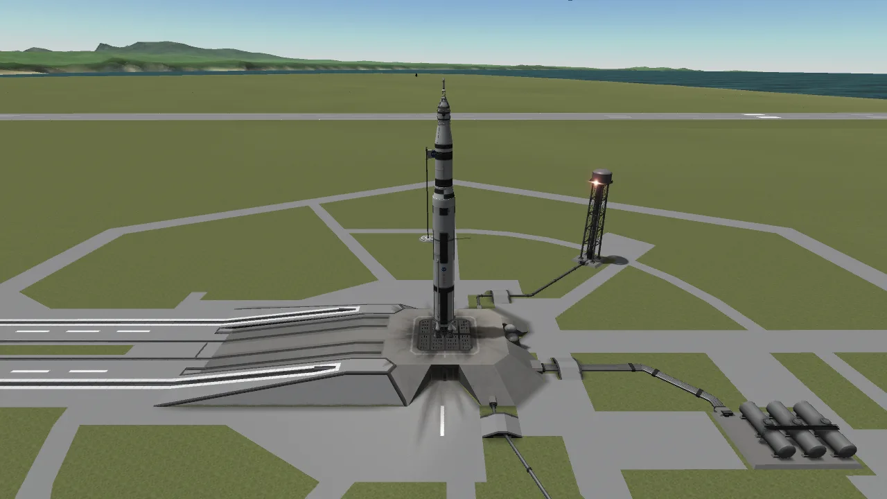 KSP Saturn-V Replica — Most Recent Build