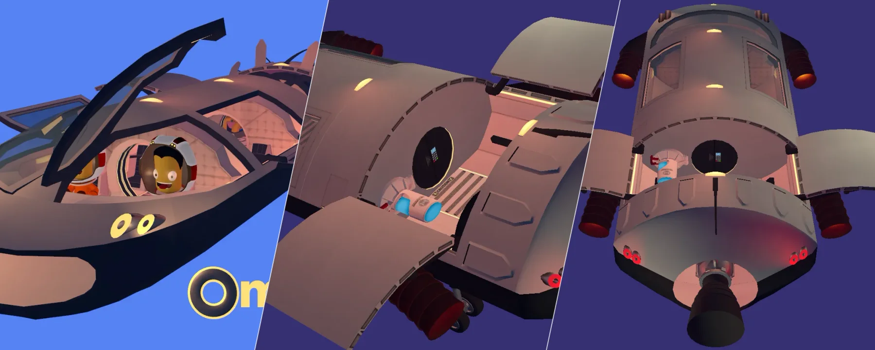 Omicron Space Flying Car — Omicron Space Flying Car screenshots 1–3