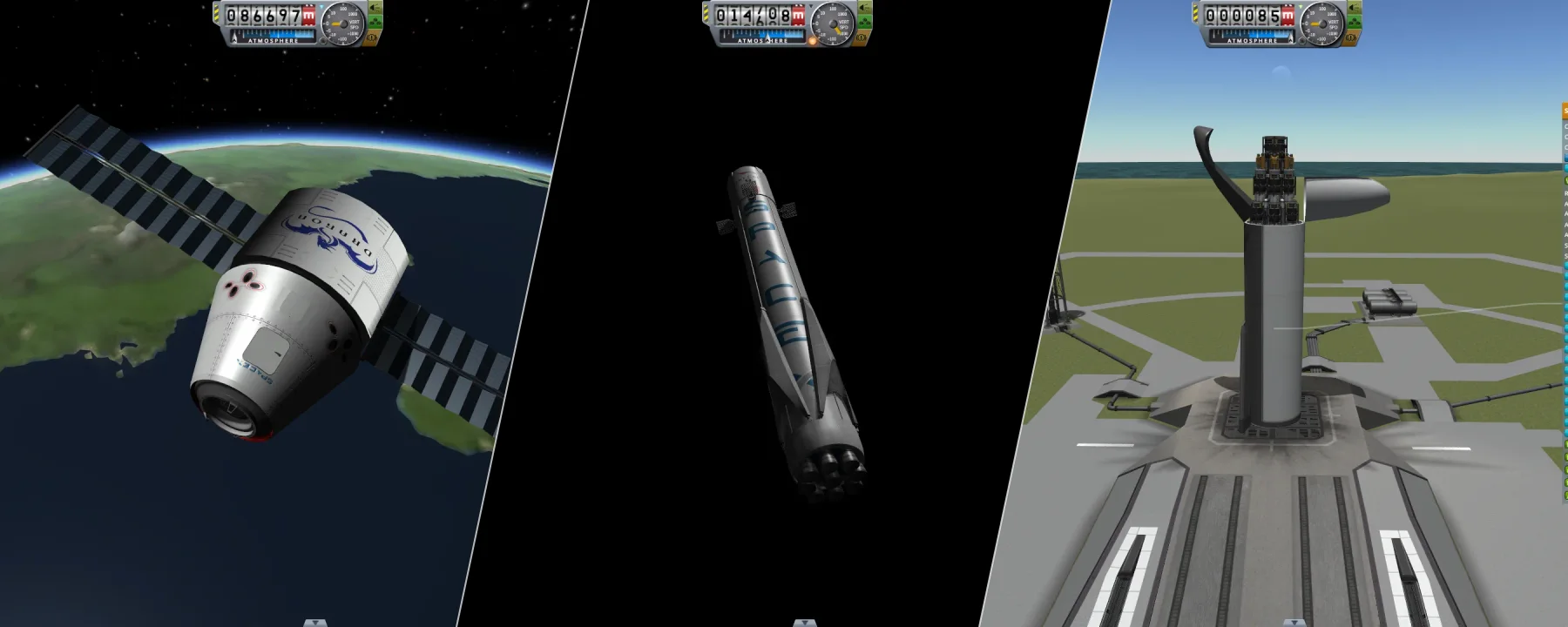 Kerbalized SpaceX — Kerbalized SpaceX screenshots 1–3
