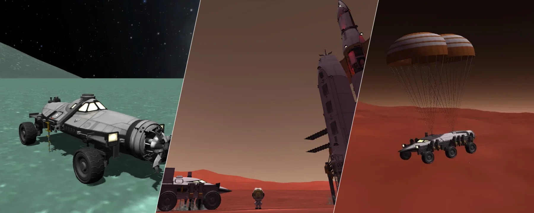 Early Exploratory Vessels — Early Exploratory Vessels screenshots 1–3